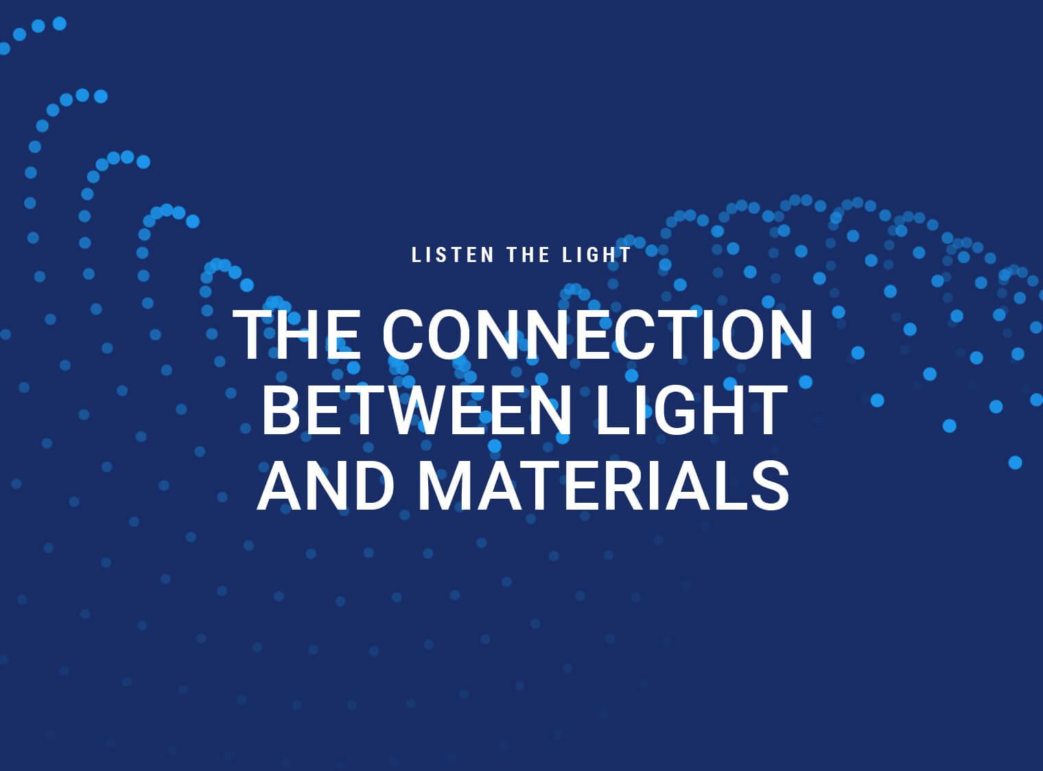 La connessione tra luce e materiali - Illuminazione commerciale