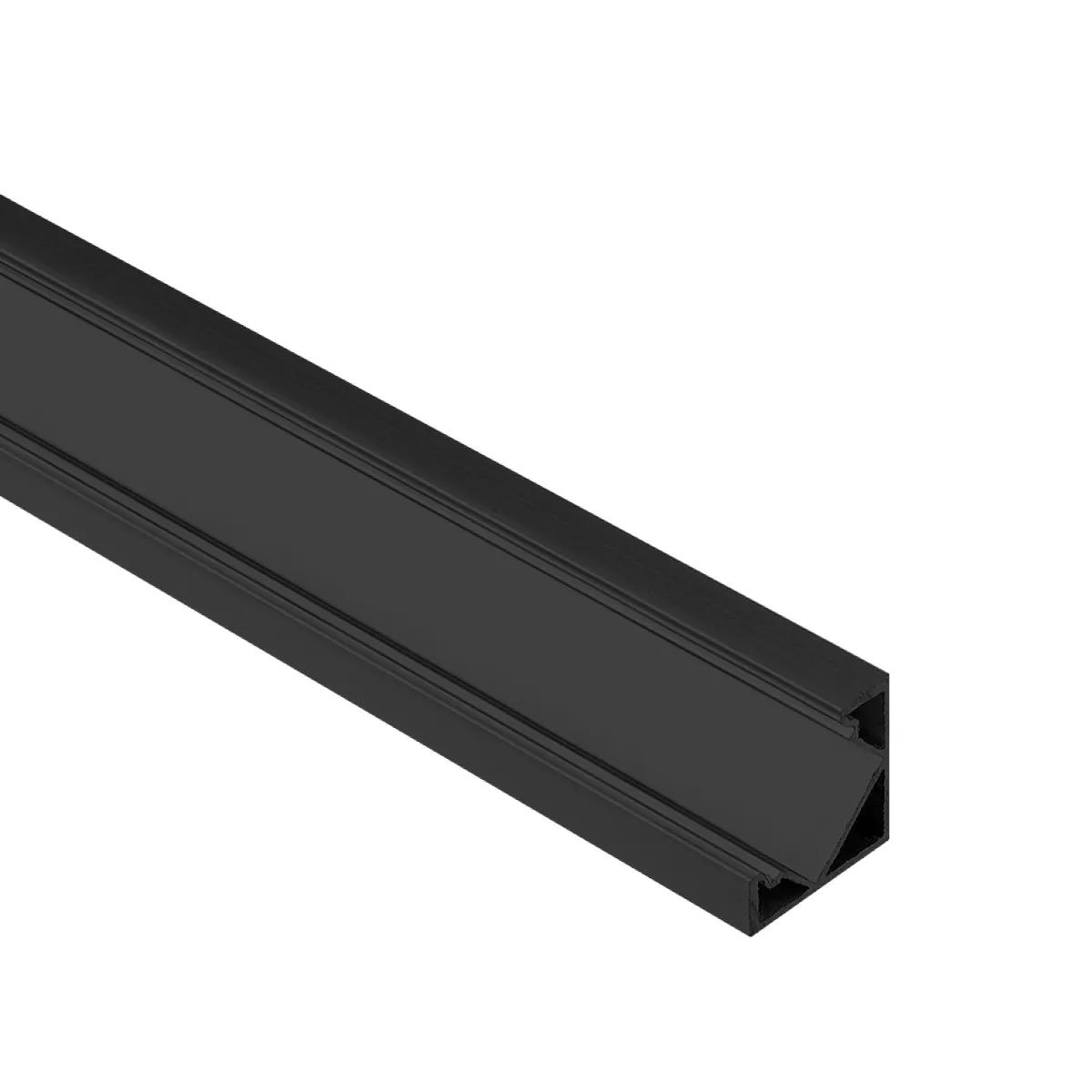 Profilo angolare | Nero - 2000x18.1x18.1mm
