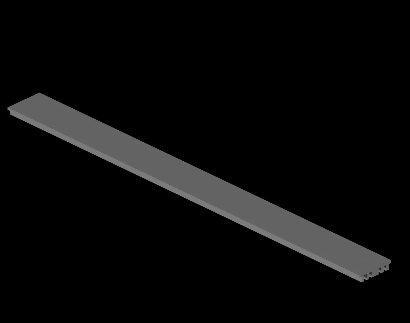 Disipador de calor - 2000x3x13.5mm