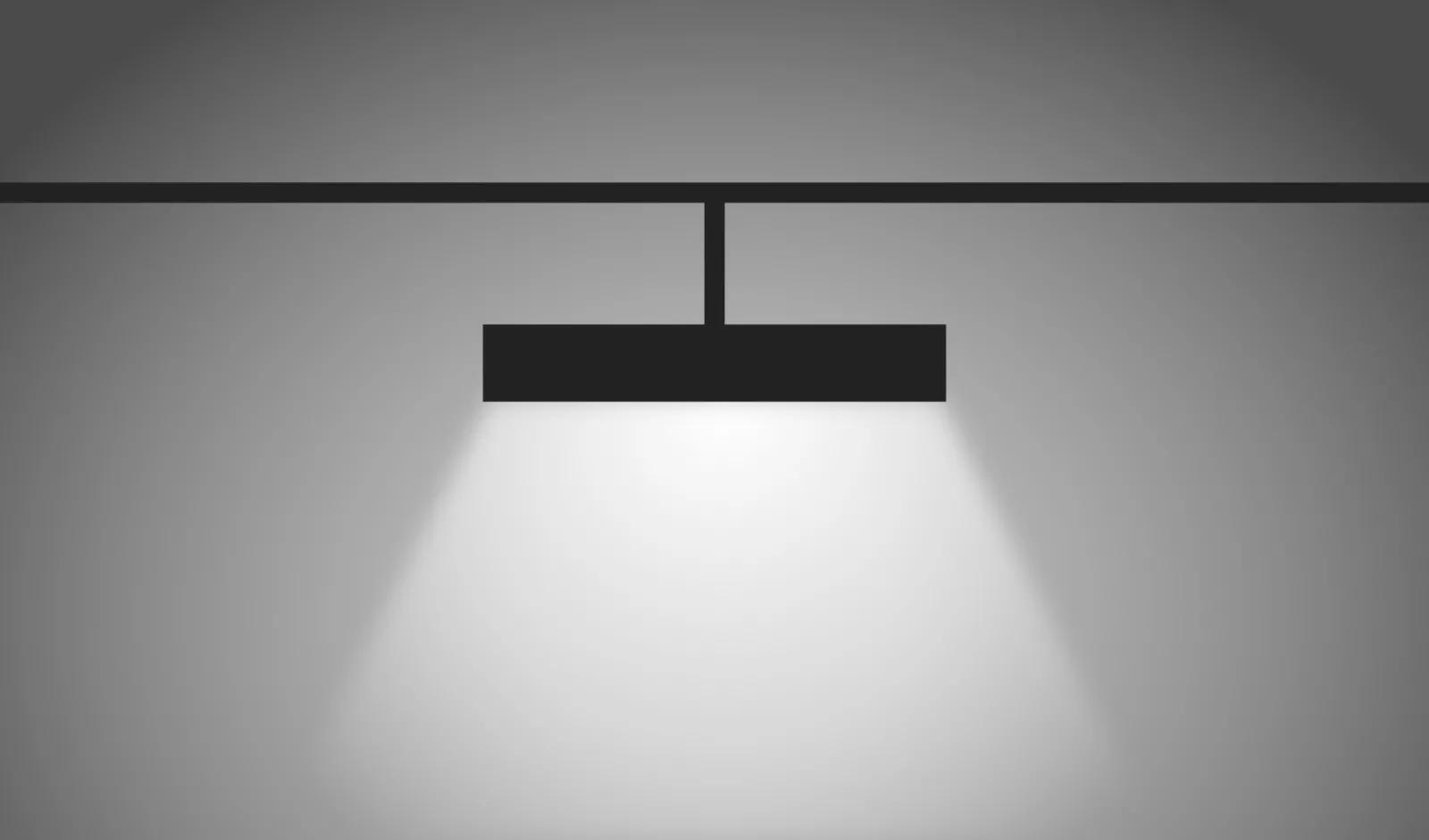QAZQA Plafone Nero 120 Cm: Guida Per Lampade A Sospensione, Design Regolabile