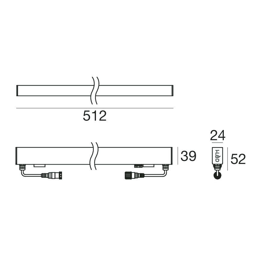 81328W00 | Paseo | 360 lm | Diffused | Linea Light 81328W00 | Paseo | 360 lm | Diffused | Linea Light